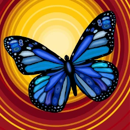 drawing butterfly wdpprimarycolors